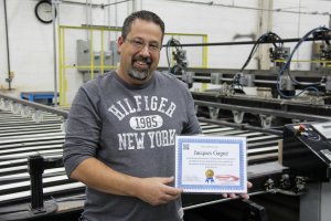 Jacques Gagné, superviseur de production chez Mattech à Granby, 2013
